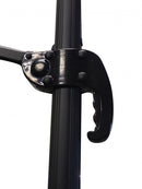 Ombrellone da Giardino Mercurio Decentrato 3x4 m in Alluminio Nero Telo Beige