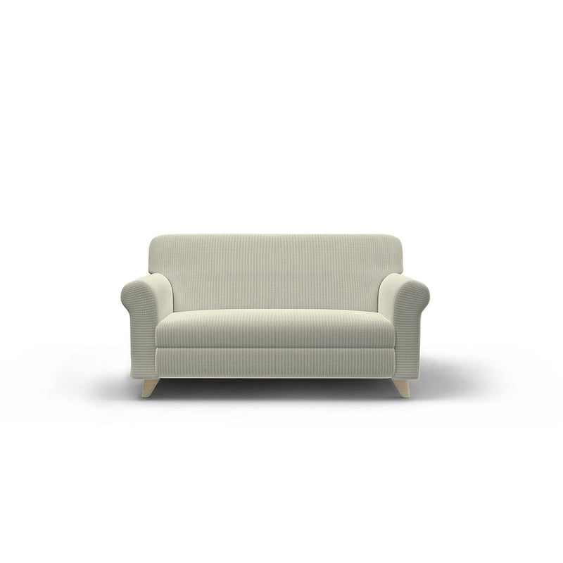 Copridivano Elasticizzato in Poliestere Iris Panna Varie Misure