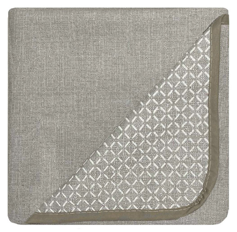 Copridivano in Poliestere con Penisola Destra Beige Varie Misure