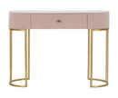 Console Montpellier Rosa 100x40x75 cm in Ferro Legno 