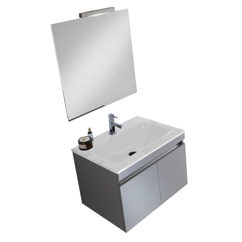 Mobile da Bagno sospeso Bali 02A Twist Platino TFT