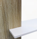 Libreria Alisha 90x23,5x180 h cm in Truciolare bilaminato Bianco