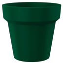 Vaso Ø135x125 cm in Resina Arkema POT L Verde Scuro