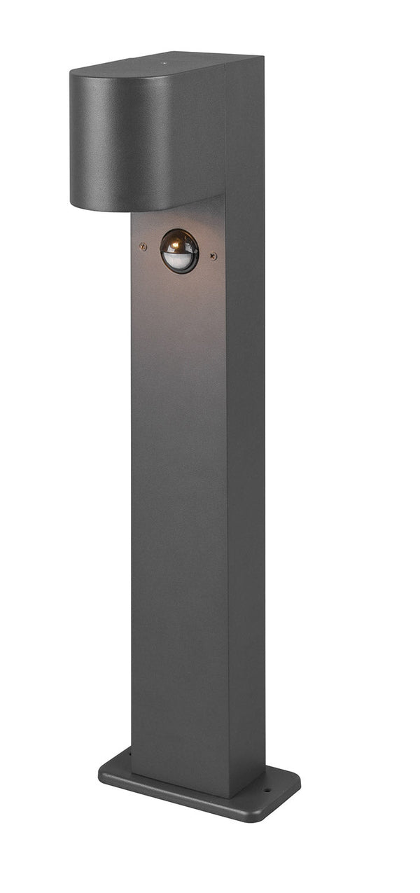 sconto Lampada Palo da Esterno Attacco GU10 in Alluminio Pressofuso Antracite