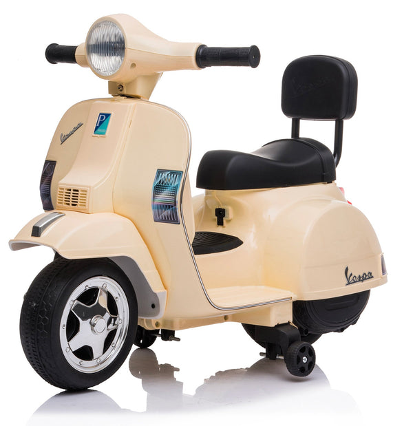 sconto Piaggio Mini Vespa PX150 Elettrica 6V per Bambini Crema