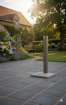 Fontana da Giardino con Rubinetto e Base in Cemento Belfer 42/QBM Tortora