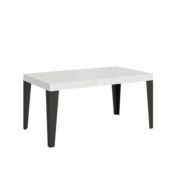 prezzo Tavolo Allungabile 160-264x90x77 cm Flame Bianco Frassino