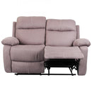 Divano 2 Posti in Tessuto Tortora