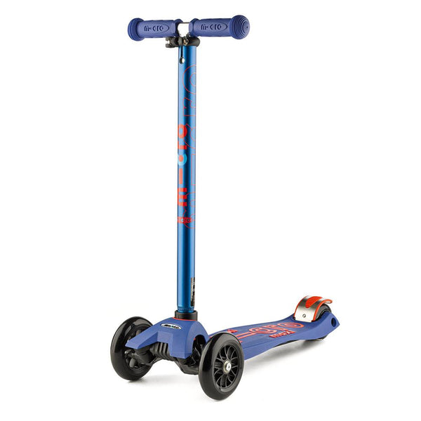 Teleskopischer 3-Rad-Scooter Max 70Kg Micro Maxi Deluxe Blau prezzo