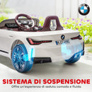 Macchina Elettrica per Bambini 12V con Licenza BMW I4 Bianca