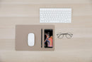 Tappetino per Mouse 34,6x22,5x0,5 cm con Base di Ricarica Wireless Veloce Caffè