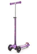 Monopattino 3 ruote Telescopico Max 70Kg Micro Maxi Deluxe Viola