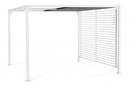 Pergola da Giardino 3x3,6xh2,1m Noah Bianca