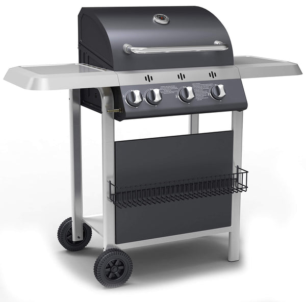 LPG-Gasgrill 3 Brenner aus schwarzem Bauer-Stahl online