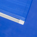 Set 2 Lettini Prendisole da Giardino in Alluminio Vandi Tortora