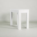 Consolle Allungabile in Legno H76,5x47x90/197cm 3 Allunghe Itamoby Magix Bianco Lucido Classica