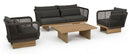 Poltrona 76x83,5x80h cm con Cuscini Xylia Dark 