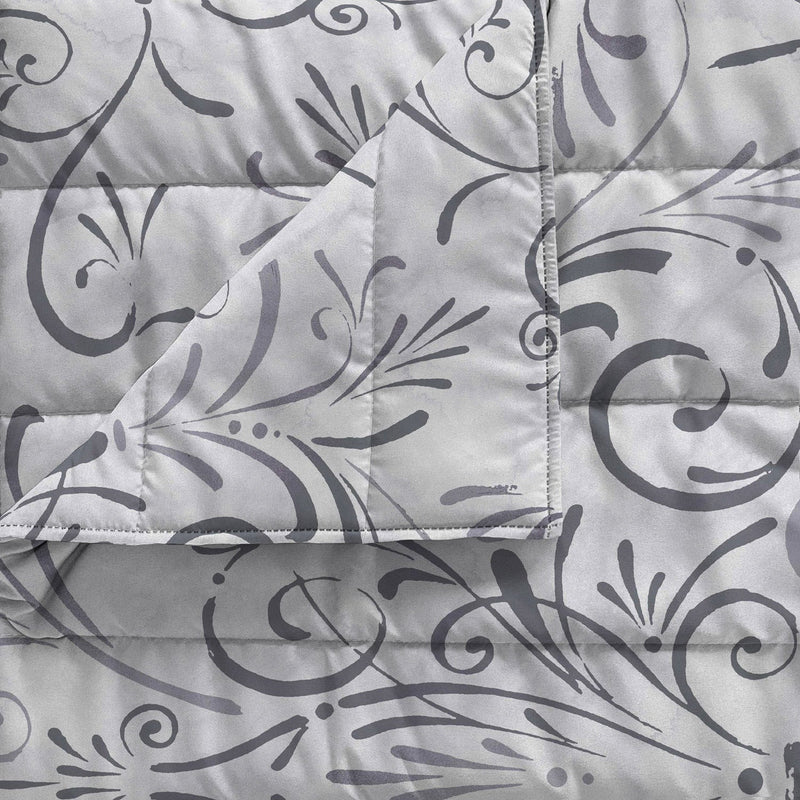 Trapuntino Estivo in Microfibra 100 gr con Stampa Ornato Basic Varie Misure