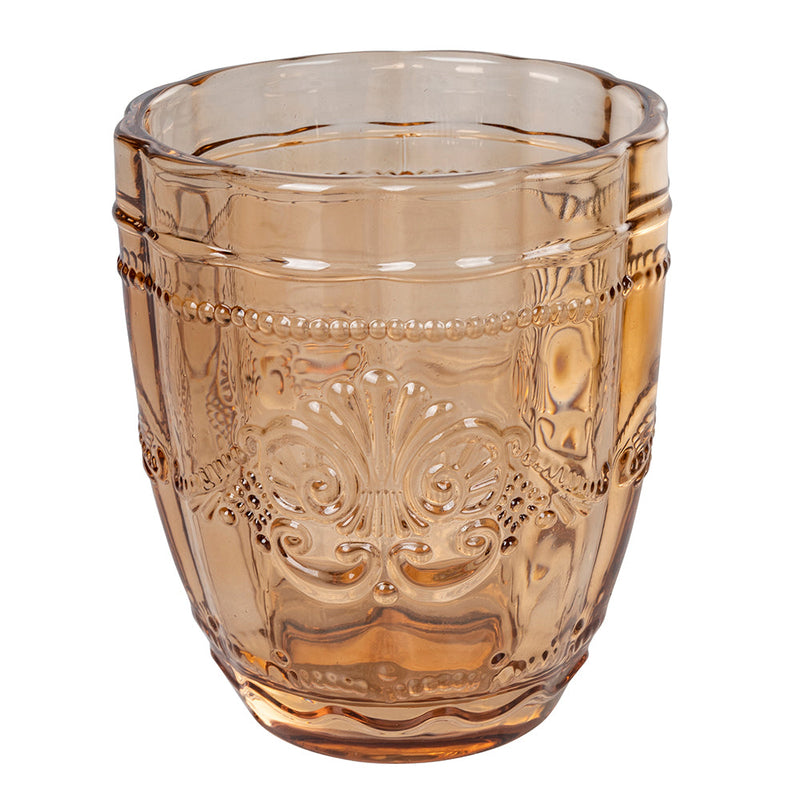 Set 4 Bicchieri Acqua Syrah Chocolate in Vetro VdE Tivoli 1996 Marrone