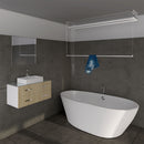 Stendibiancheria da Soffitto Salvaspazio per Interni e Esterni con 5 Aste da 200cm (altezza soffitto 250 cm) Stendinik