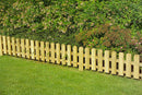 Recinzione Bassa 4 Pezzi 30x120 cm in Legno Impregnato