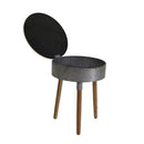 Tavolino Tondo in Metallo