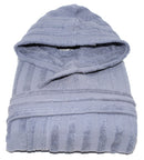 Accappatoio in Spugna 100% Cotone Sally Lines Denim Blue Taglia S/M