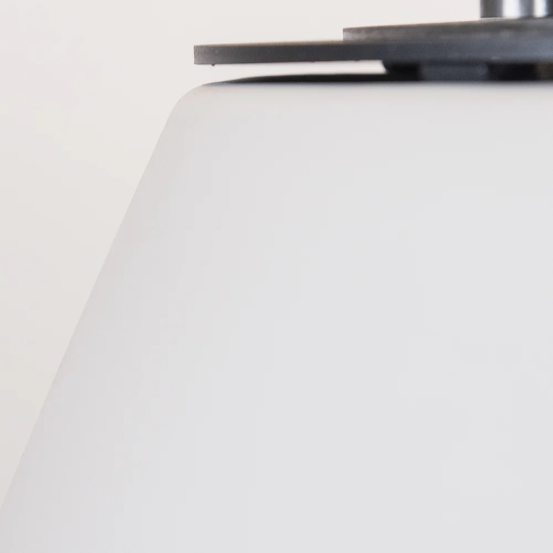 Camino a Bioetanolo Braciere da Pavimento Ø60xh56 cm per Interno ed Esterno Stromboli Bianco Perla