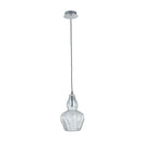 Lampada pendente Pendant in Metallo Eustoma Nickel
