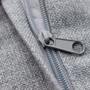 Salotto Angolare Surabaya con Cuscini in Alluminio Bianco