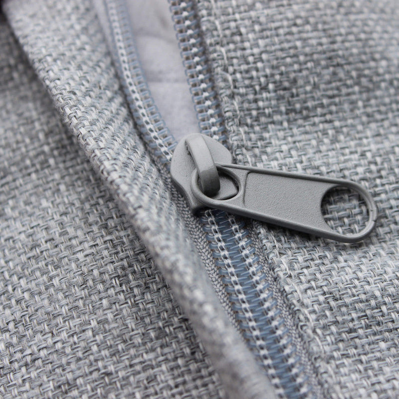 Salotto Angolare Surabaya con Cuscini in Alluminio Bianco