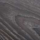 Consolle da Ingresso 2 Cassetti 120x30x81,5 cm in Legno e Acciaio Grigio