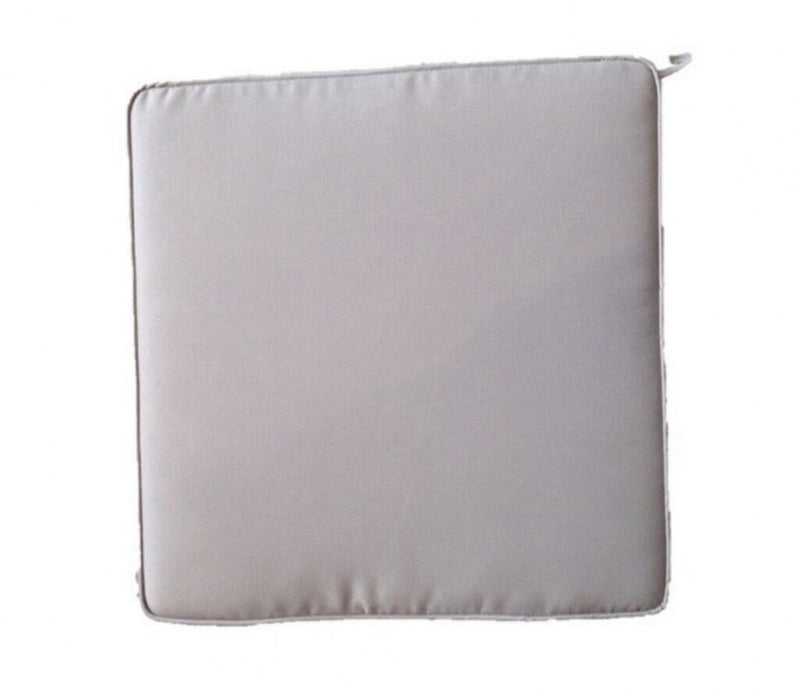 Cuscino Real Seduta 39x39x4 cm in Poliestere Grigio