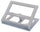 Klappbares Rednerpult 27 x 33 x 21 cm aus weißem Holz