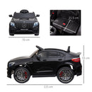 Macchina Elettrica per Bambini 12V con Licenza Mercedes AMG GLC63S COUPE Nero
