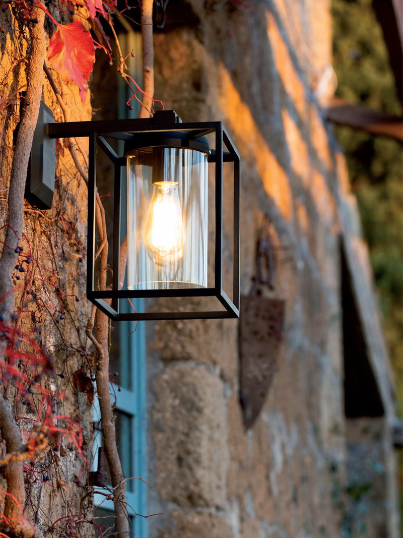 Applique in Basso da Esterno E27 in Alluminio Sovil Bianco