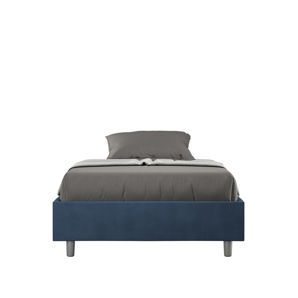 sconto Letto Matrimoniale Francese Azelia Blu Varie Misure