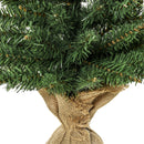 Mini Albero di Natale Artificiale 60 cm 70 Rami  Pino Verde