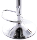 Sgabello con Alzata a Gas e Seduta Girevole in Abs Vandi Arancione