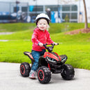 Mini Quad Elettrico per Bambini 12V Fari a LED Rosso