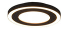 Plafoniera da Interno a LED in Plastica Nero Opaco