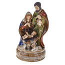 Natività con Carillon H22 cm in Porcellana