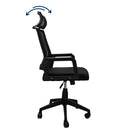 Sedia Poltrona Operativa da Ufficio in Tessuto Net Pro Nera