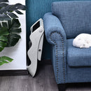 Scaletta Pieghevole 3 Gradini per Animali Domestici Beige 49x39x39 cm 
