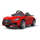 Macchina Elettrica per Bambini 12V con Licenza Mercedes GTR AMG Rossa
