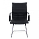 Poltrona da Ufficio Kyra 60x60x95 h cm in Poliuretano Nero