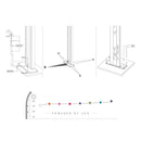 Doccia Solare da Esterno Giardino 23L Miscelatore Arkema Happy Ruby