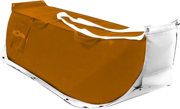 online Schneeschlitten 135x38x34 cm in Acryl Pomodone Slittone Orange