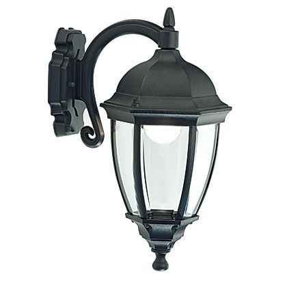 Lampada Applique Grande in Basso Colore Grigio per Esterno Linea Olive Sovil