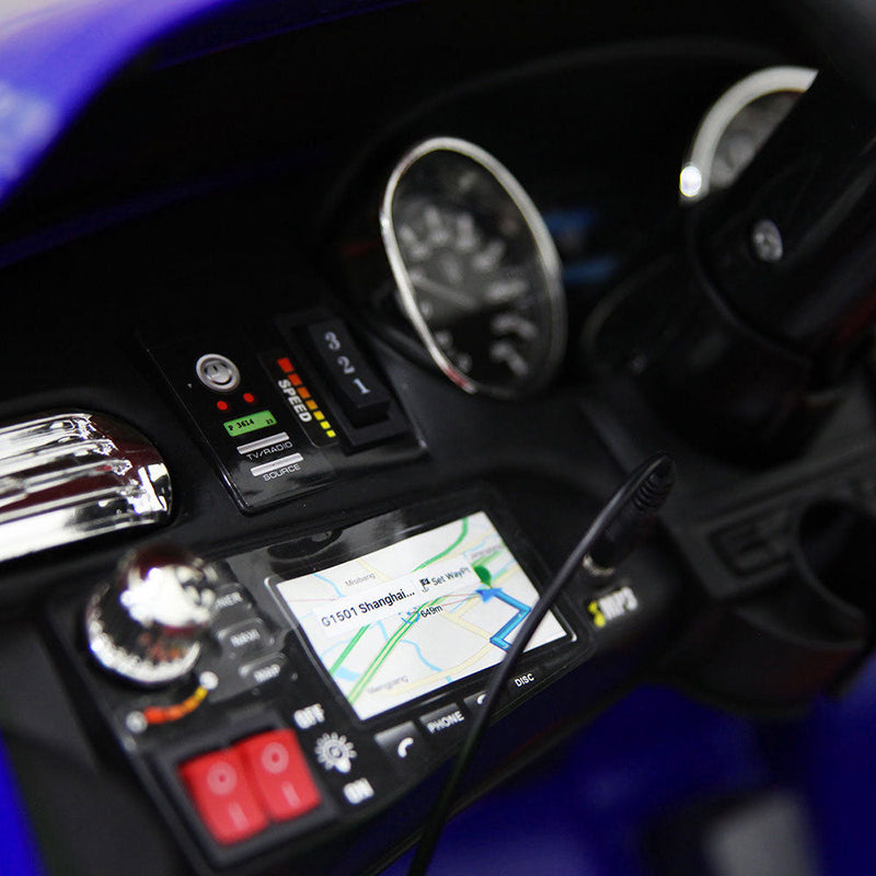 Macchina Elettrica per Bambini 12V con Licenza Maserati Levante Blu